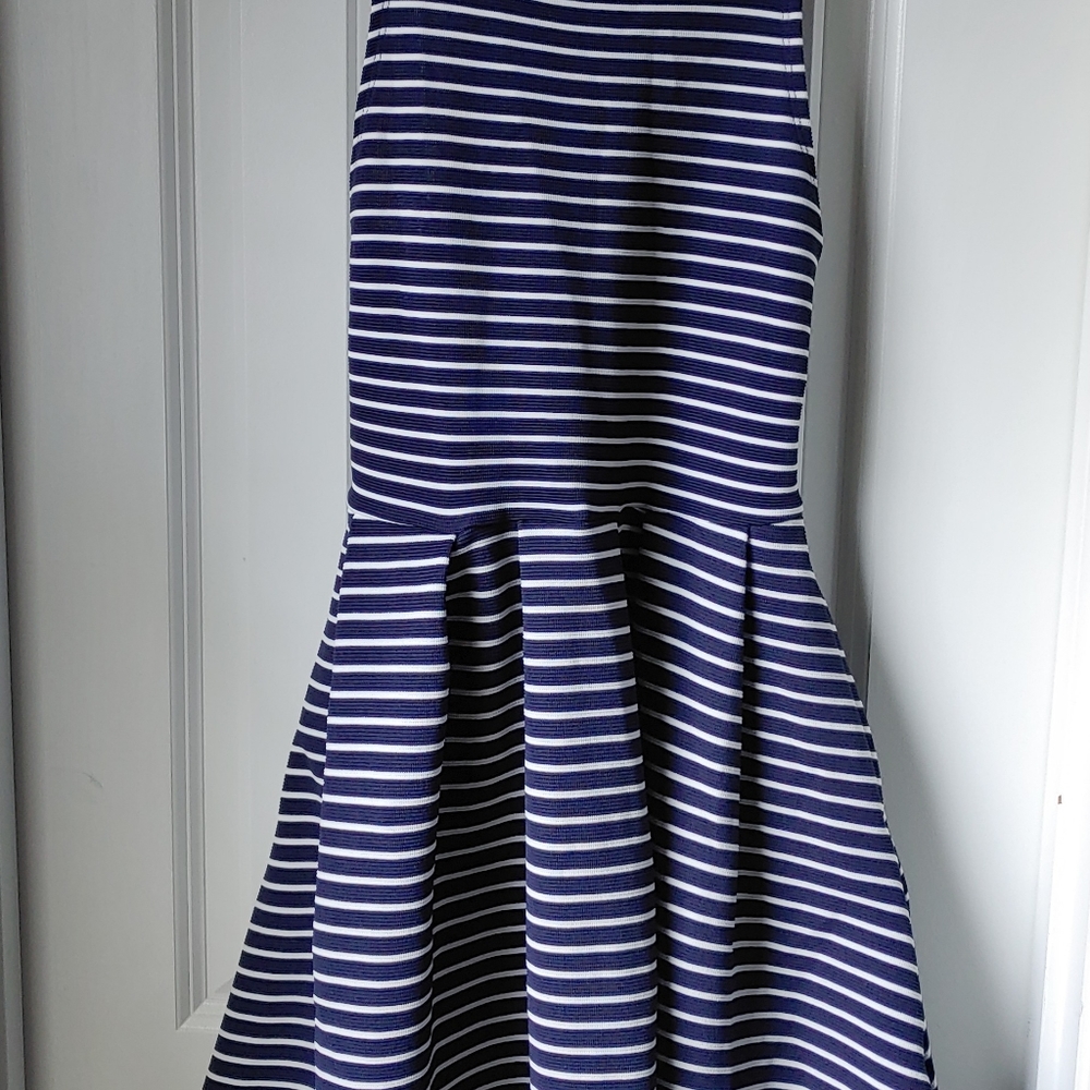Racer Back Textured Dress